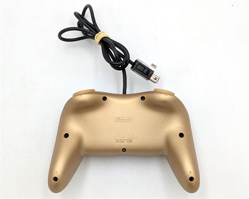 Wii Classic Controller Pro - Gold - Nintendo Wii Tilbehør (B Grade) (Genbrug)